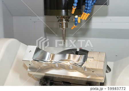 The 5-axis CNC milling machine  . 59983772