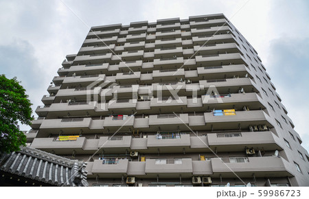 Modern apartment building on a sunny day 59986723