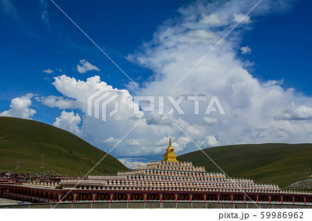 Yarchen Gar Monastery in Garze Tibetan Yarchen Gar Monastery in Garze Tibetan 59986962