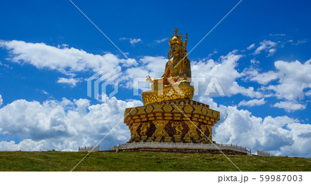 Big Buddha in Garze Tibetan, China 59987003