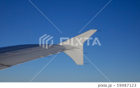 Wing of passenger airplane Wing of passenger airplane 59987123