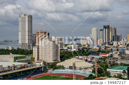 Modern buildings in Manila, Philippines Modern buildings in Manila, Philippines 59987217