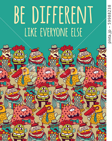 Aliens different freaks sky card poster Aliens different freaks sky card poster 59988238