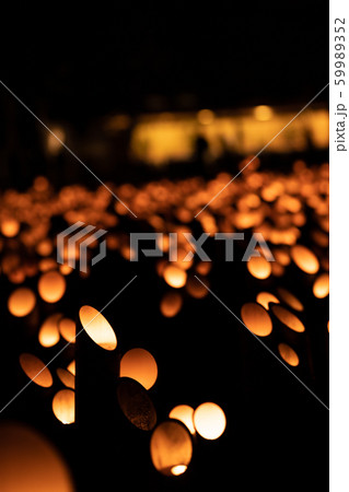 秋のイベント小倉城竹灯り【福岡県】 59989352