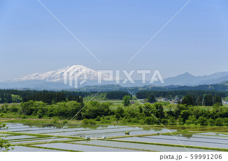 田植前の四季奏でるまち金山 59991206