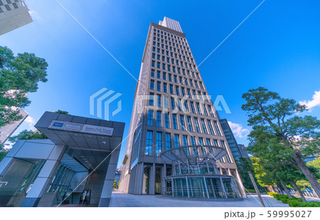 日本の東京都市景観　溜池山王駅などを望む 59995027