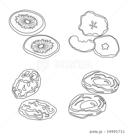 Vector illustration of food and raw logo. Set of food and nature stock symbol for web. Vector illustration of food and raw logo. Set of food and nature stock symbol for web. 59995731