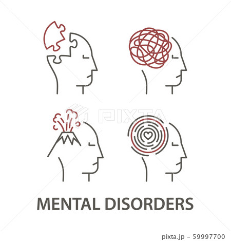 Icons for Mental Disorders Icons for Mental Disorders 59997700