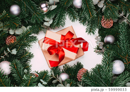 Gifts with red ribbon Gifts with red ribbon 59999033