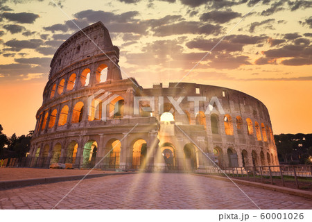 Night view of Colosseum in Rome, Italy. Rome 60001026