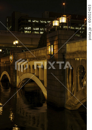大阪中之島・夜の水晶橋 大阪中之島・夜の水晶橋 60002403