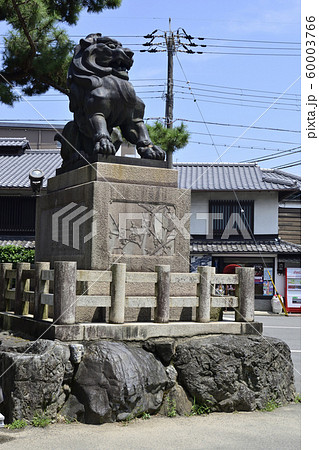 北野天満宮　鳥居　狛犬 60003766