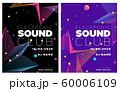 Music festival poster with abstract gradient lines, template design. Colorful Waves Gradient Background. Template for Poster, Web Banner, Pop-Up, presentation, brochure. Geometric template vector. 60006109
