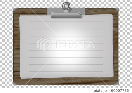 クリップボード(コンピューターグラフィック/透過素材) クリップボード(コンピューターグラフィック/透過素材) 60007786