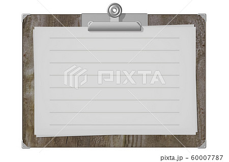 クリップボード(コンピューターグラフィック/透過素材) クリップボード(コンピューターグラフィック/透過素材) 60007787