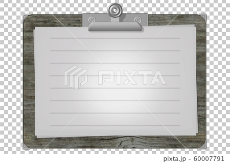 クリップボード(コンピューターグラフィック/透過素材) クリップボード(コンピューターグラフィック/透過素材) 60007791