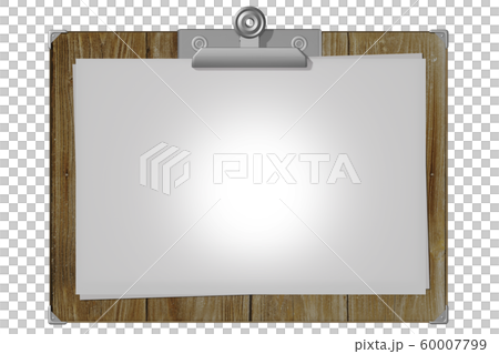 クリップボード(コンピューターグラフィック/透過素材) クリップボード(コンピューターグラフィック/透過素材) 60007799