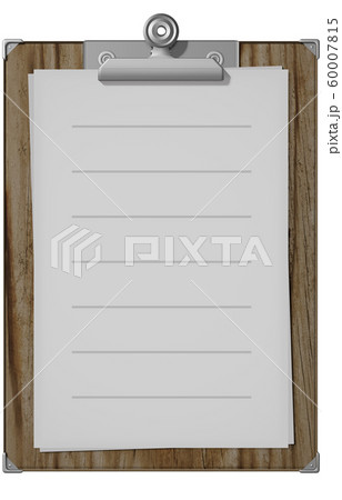 クリップボード(コンピューターグラフィック／透過素材) 60007815