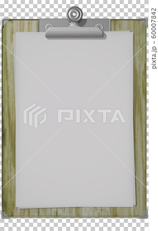 クリップボード(コンピューターグラフィック/透過素材) クリップボード(コンピューターグラフィック/透過素材) 60007842