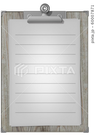 クリップボード(コンピューターグラフィック/透過素材) クリップボード(コンピューターグラフィック/透過素材) 60007871