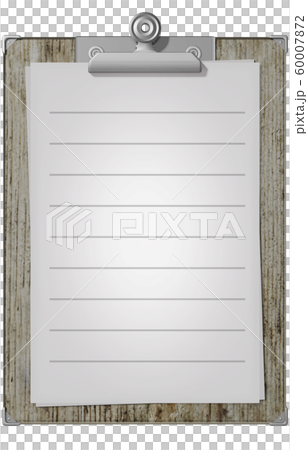 Clipboard (computer graphic / transparent... - Stock Illustration ...