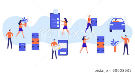 People Order Smart phone app, Pay Freight service People Order Smart phone app, Pay Freight service 60008935