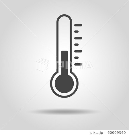 温度計のアイコンのイラスト素材