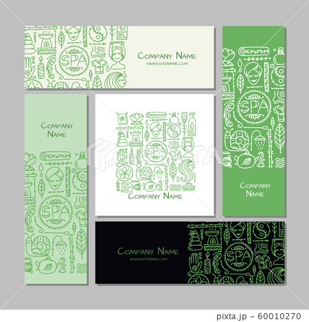 Corporate flat mock-up template. Spa salon background Corporate flat mock-up template. Spa salon background 60010270