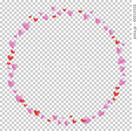 Heart frame colored pencil drawing 60010508