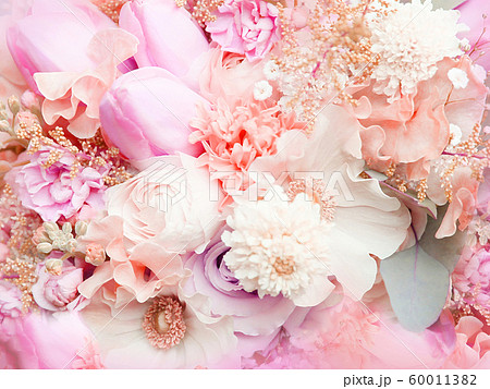 背景 花 ピンクのイラスト素材
