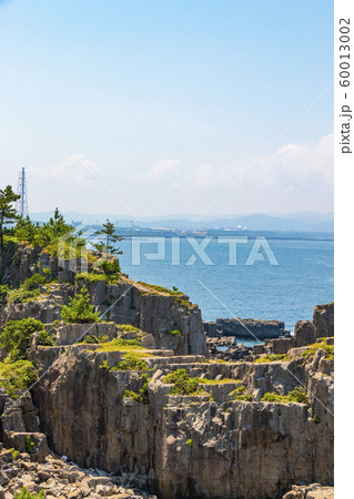 東尋坊の風景 福井県坂井市三国町安島 60013002