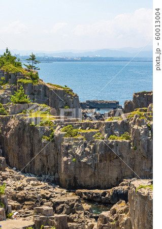 東尋坊の風景 福井県坂井市三国町安島 60013004