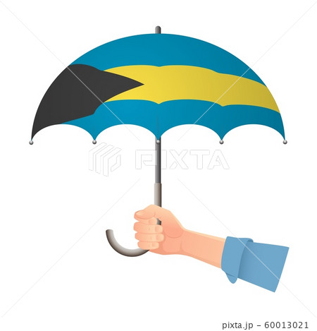 Bahamas flag umbrella 60013021
