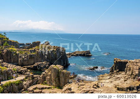 東尋坊の風景 福井県坂井市三国町安島 60013026