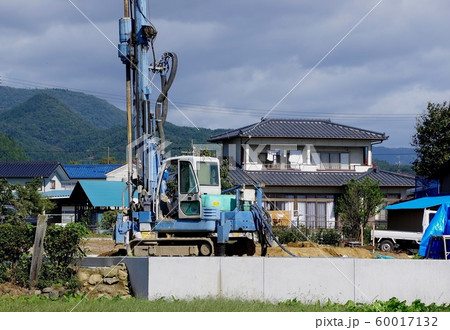 住宅地の地盤改良　土地の地盤の強化 60017132