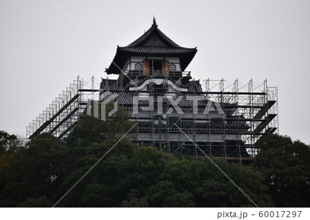 犬山城 工事中 犬山城 工事中 60017297