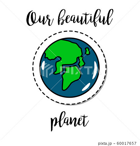 Fashion patch element earth planet 60017657