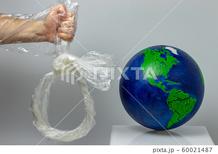 Man can destroy the environment of planet earth 60021487