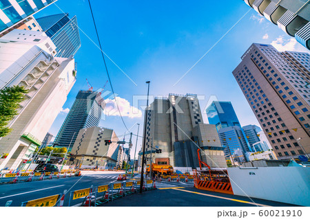 日本の東京都市景観 虎ノ門ヒルズや虎ノ門二丁目、東京タワーなどを望む 日本の東京都市景観 虎ノ門ヒルズや虎ノ門二丁目、東京タワーなどを望む 60021910