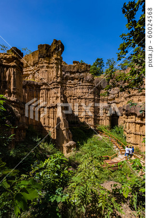 The art of nature, Pha Chor Grand Canyon in Chiang Mai Province, Thailand The art of nature, Pha Chor Grand Canyon in Chiang Mai Province, Thailand 60024568