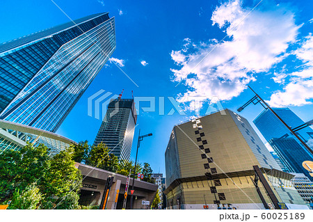 日本の東京都市景観　虎ノ門ヒルズなどを望む 60025189
