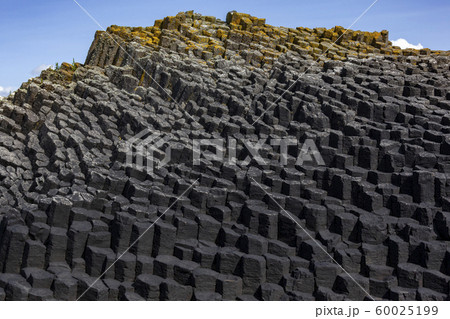 Basalt rock formation - Staffa - Scotland Basalt rock formation - Staffa - Scotland 60025199