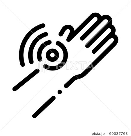 Hand Ache Icon Vector Outline Illustration 60027768