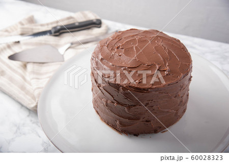 american traditional chocolate cake coated with 60028323