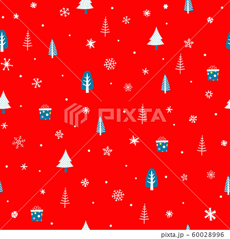 Holiday seamless pattern with christmas elements. Holiday seamless pattern with christmas elements. 60028996