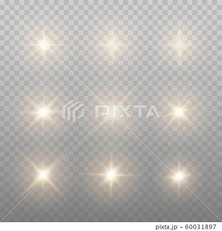 Gold Sparks Isolated. Vector Stars. Gold Sparks Isolated. Vector Stars. 60031897