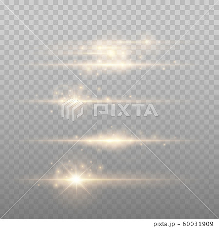 Gold Lens flars vector illustration 60031909