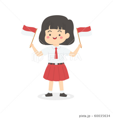Indonesian schoolgirl Alamy