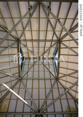 美術館のアートな屋根の構造 60035840