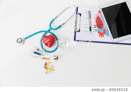 Close up assorted pharmaceutical medicine 60036528